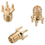 60312002114503, Connector, SMA, Brass, Socket, Straight, 50Ohm, Soldering