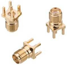 60312002114503, Connector, SMA, Brass, Socket, Straight, 50Ohm, Soldering