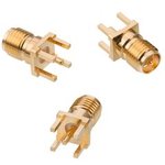 63012002124503, Connector, RP-SMA, Brass, Socket, Straight, 50Ohm, Soldering