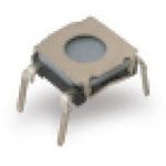 KSF1M211LFTR, Switch Tactile N.O. SPST Flat Round Button PC Pins 0.05A 32VDC 1VA ...