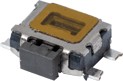 PTS841ESDGMSMTRLFS, Tactile Switch - Right Angle - SMT - 3.6 x 3.5 x 1.25 mm H - 180gf - G leads - No peg - Ground pin