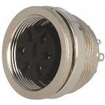 T 3478 000, Circular DIN Connectors 7P PANEL FEMALE