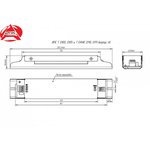 ИПС50-350Т IP20 ОФИС 0110 (0111), AC/DC LED, 70-140В,0.35А,50Вт ...