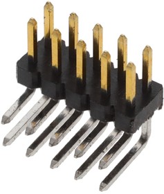 2842162-5, Connector Header Through Hole, Right Angle 10 position 0.079" (2.00mm)