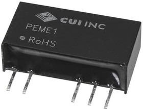 PEME1-S5-D24-S, Isolated Module DC DC Converter 2 Output 24V -24V 21mA, 21mA 4.5V - 5.5V Input
