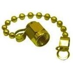 3-1478985-0, Connector Accessories Plug Dust Cap Straight Brass Gold Over Nickel ...