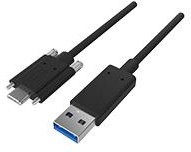 203800-0026, Cable Assembly USB 1m USB 3.0 Type C to USB 3.0 Type A 22 to 9 POS M-M 24AWG USB
