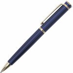 Ручка подарочная шариковая BRAUBERG "Perfect Blue", корпус синий, узел 1 мм ...