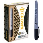 Маркер перманентный Crown Multi Marker Slim 2 мм черный