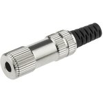 1520 02, Jack Connector 3.5 mm Cable Mount Stereo Socket, 3Pole 1A