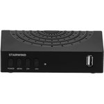 Ресивер DVB-T2 Starwind CT-240 черный