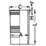 90583960, Поршневая группа FRM/FPM ASSEMBLY MAN 128