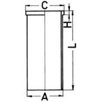 99984960, Поршневая группа ASSEMBLY DAF 130