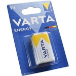 Батарейка Varta ENERGY Крона 6LP3146/6LR61 BL1 Alkaline 9V 4122(4122229411)