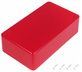 Фото 1/2 Z77 RED ABS, Корпус универсальный, Х 71мм, Y 124мм, Z 38мм, ABS