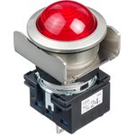 LB6MP-2T04R, Светодиодный индикатор в панель, Красный, 24 В, 18.2 мм, IP65