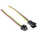 CAB-14575, SparkFun Accessories LED Strip Pigtail Connector (3-pin)