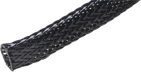 GRP1301/4 BK007, Spiral Wraps, Sleeves, Tubing & Conduit 1/4in FLXBL SLEEVING 50ft SPOOL BLACK