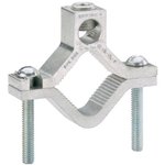 GC-22A-4, Cable Mounting & Accessories Aluminum Grounding Clamp, Dual Rated, #6