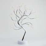 Светодиодная новогодняя фигура ЭРА ЕGNID - 36MC Дерево с самоцветами 36 microLED ...