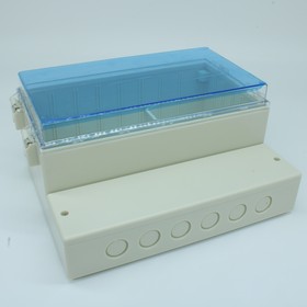 11-24T, (222*185*106), Водонепроницаемый пластиковый корпус с прозрачной крышкой