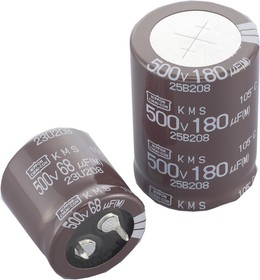 EKMS401VSN561MR50S, Cap Aluminum Lytic 560uF 400V 20% (30 X 50mm) Snap-In 10mm 2070mA 3000h 105Â°C