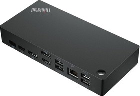 Фото 1/9 Док-станция Lenovo ThinkPad (40AY0090CN)Universal USB-C Dock