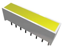 SSB-LX2785SYD, LED Light Bar - Single Segment - 2V - 10mm x 20mm - Yellow.