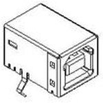 67068-7041, Conn USB 2.0 Type B RCP 4 POS 2.5mm Solder RA Thru-Hole 4 Terminal 1 ...