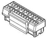 504186-2400, Conn Housing F 24 POS 1.25mm Crimp ST Cable Mount White Micro-Lock™ Tray