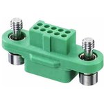 G125-2241096F1, CONNECTOR HOUSING, RCPT, 10POS, 1.25MM