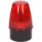 LED100-01-02, Сигнализатор: световой, непрерывный свет,мигающий свет, красный