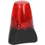 LEDD100-01-02, Сигнализатор: световой, непрерывный свет,мигающий свет, красный