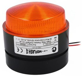 Фото 1/6 X80-01-01, Сигнализатор световой, мигающий световой сигнал, оранжевый
