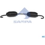 075035, Пружина SAF 222х25х4,5