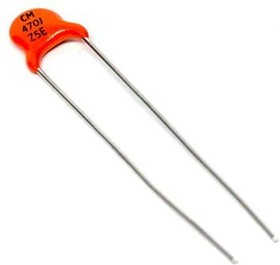 562RBA501EE471JA17, Ceramic Disc Capacitors 470pF 5% X5E