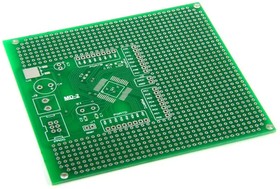 MD2-плата AVR-контроллера в корп. TQFP44+разъем SPI 102 х 94 мм