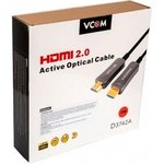 VCOM D3742A-20M Активный оптический кабель HDMI 19M/M,ver ...