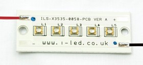 ILS-XN05-S400- 0058-SC211-W2. , N3535 UV PowerLinear Series 5 UV LED Array, 410nm 2000mW 55 °