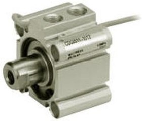 CDQ2B40TF-75DZ, Pneumatic Compact Cylinder - 40mm Bore, 75mm Stroke, Double Acting