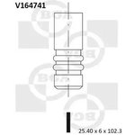 V164741, КЛАПАН 25.4x6x102.3 EX MER W164/W169/W211/ W221/W245/W639 1.8-3.2CDI ...