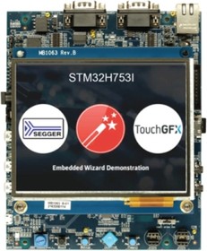Фото 1/3 Evaluation Board with STM32H753XI MCU Microcontroller Evaluation Board STM32H753I-EVAL2