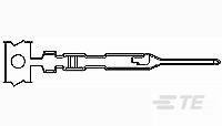 1-104505-2, MTE PIN 22-26 AWG PLTD