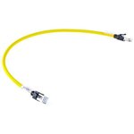 XS6W-6LSZH8SS50CM-Y, Cat6a Male RJ45 to Male RJ45 Ethernet Cable, FTP, STP ...