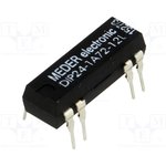 DIP24-1A72-12L, Реле: герконовое, SPST-NO, Uобмотки: 24ВDC, 1А, макс.200ВDC, 290мВт