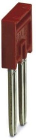 Фото 1/3 3001593, Terminal Block Tools & Accessories FBSR 5-5 5P PLG-IN BRIDGE RED