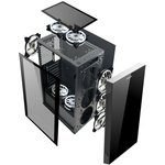 Ginzzu CL280 FAN 12CM RGB*4 USB3.0 Window