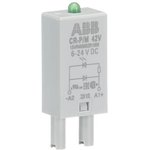 1SVR405652R1000 CR-P/M 42V, CR-P 6 → 24V dc Plug In Relay Socket ...
