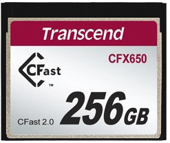 Фото 1/3 TS128GCFX650, Флеш карта CFAST2.0 128GB Transcend 510Mb/s