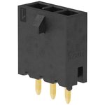 216571-3003, Headers & Wire Housings Micro-Fit+ Vert Header 3 Circuits Black